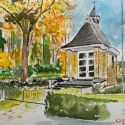 aquarellen-2024-gebouwen-heerlen-heilig-hart-kapel-benzenrade-herfst