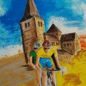 schilderij-figuratief-2006-wielrennen-pancratiustoer